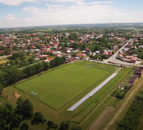 Stadion piłkarski w Sokołowie Małopolskim